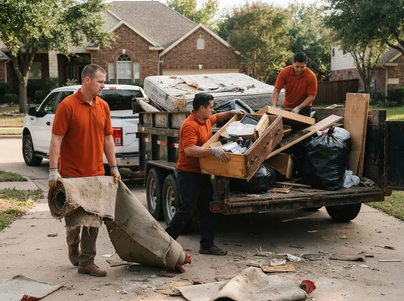 Carpet Pulling & Debris Hauling in McKinney, TX