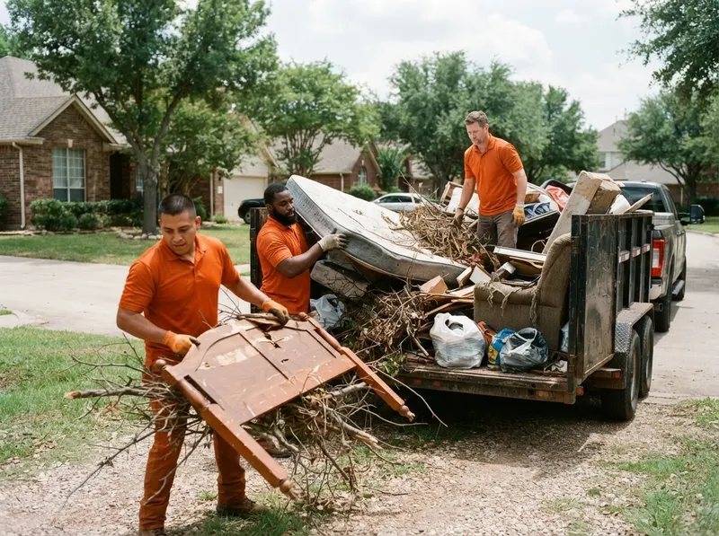 Yard Waste, Brush & Storm Debris Hauling in McKinney, TX